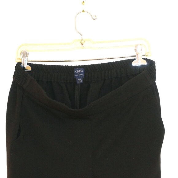 J. Crew Black “Jamie Pant” Pull-On Pants - Size 10 - Picture 4 of 5